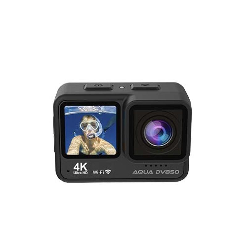 Cámara de acción con doble pantalla 4K "Prixton DV850 Aqua"
