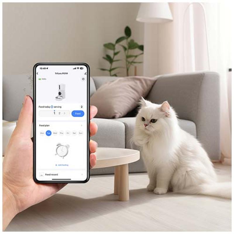 Comedero automático inteligente con wifi "Prixton"