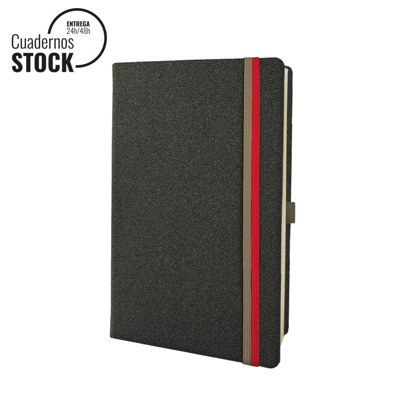Q24-Notebook Ivory BL-B-Band 701-Negro