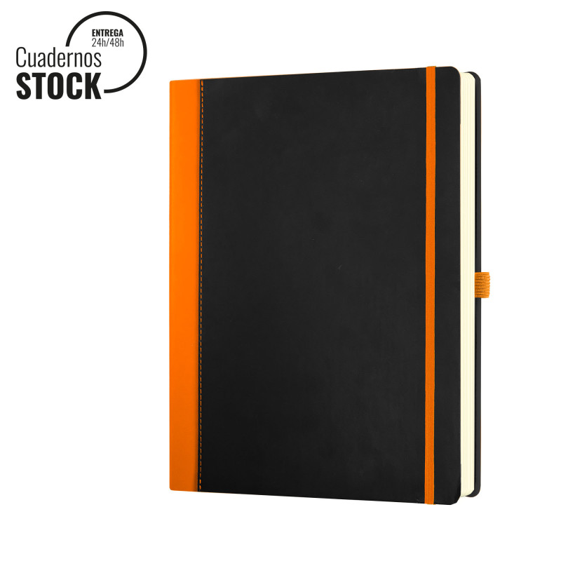 Q27-Notebook Ivory - AG-Contrast - 007-Naranja-Negro