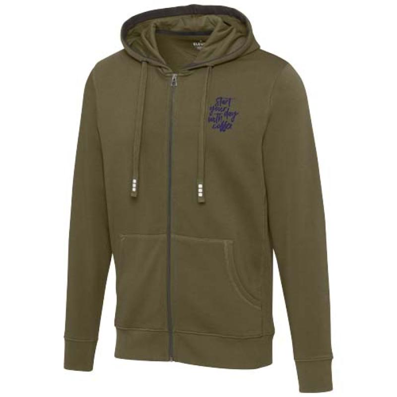 Sudadera con capucha y cremallera para hombre "Arora"
