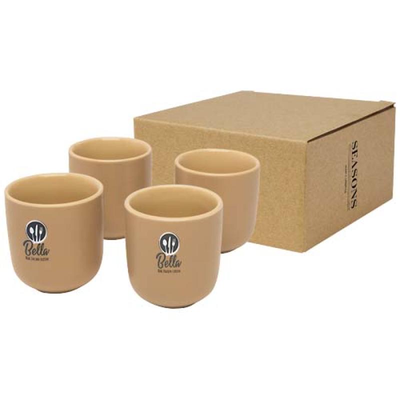 Cuatro tazas de expreso de 90 ml "Male"