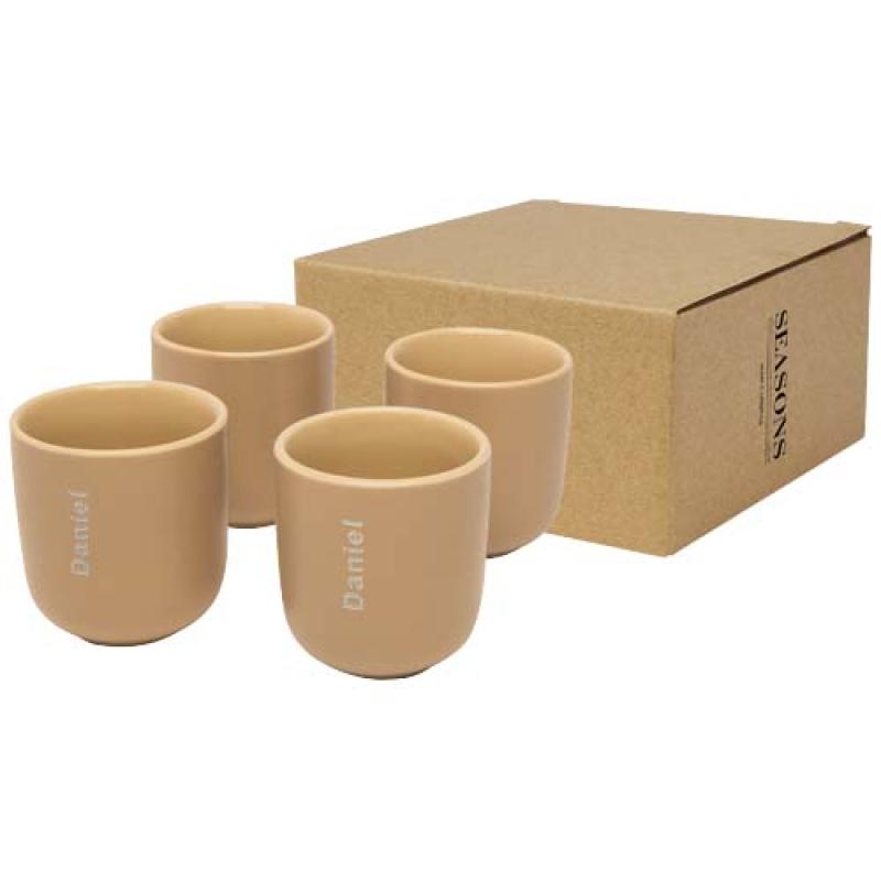 Cuatro tazas de expreso de 90 ml "Male"