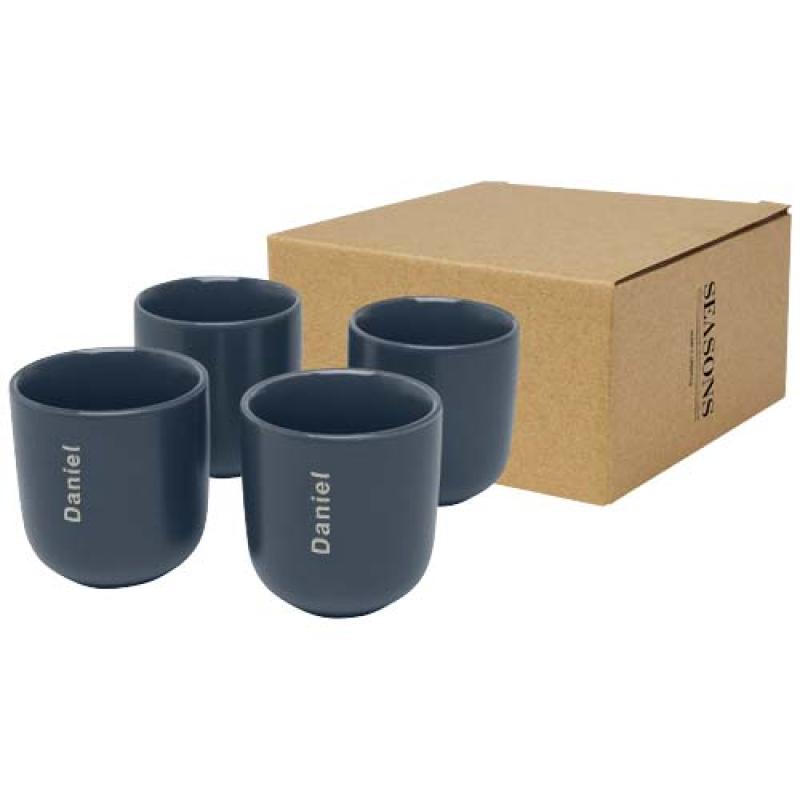 Cuatro tazas de expreso de 90 ml "Male"