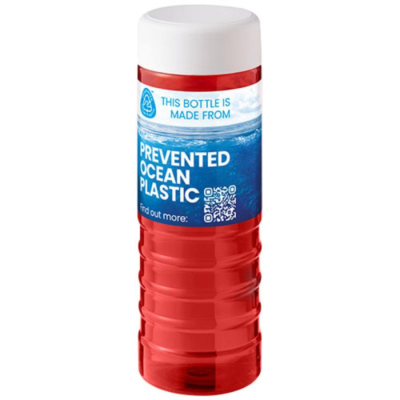 Bidón con tapa de rosca de 750 ml H2O Active® "Eco Treble"