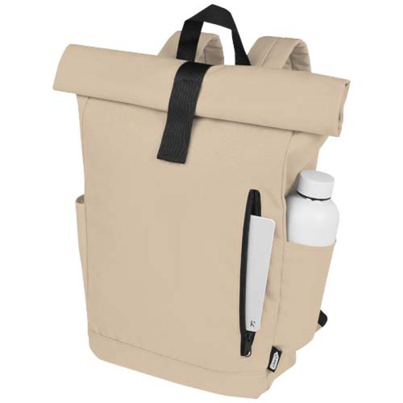 Mochila enrollable de 15,6" GRS RPET de 18 L "Byron"