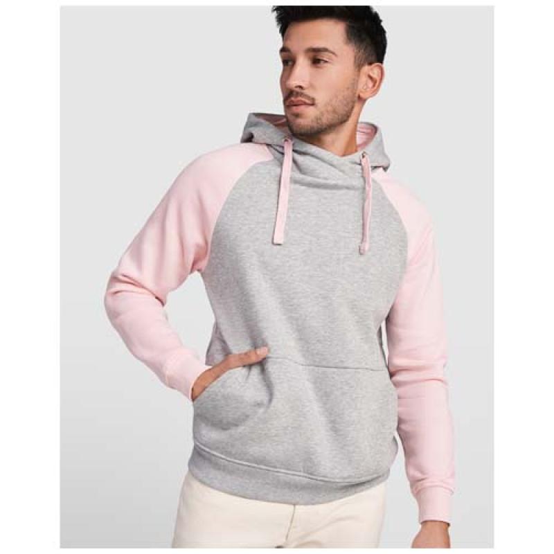 Sudadera con capucha bicolor unisex "Badet"