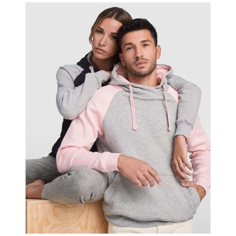 Sudadera con capucha bicolor unisex "Badet"