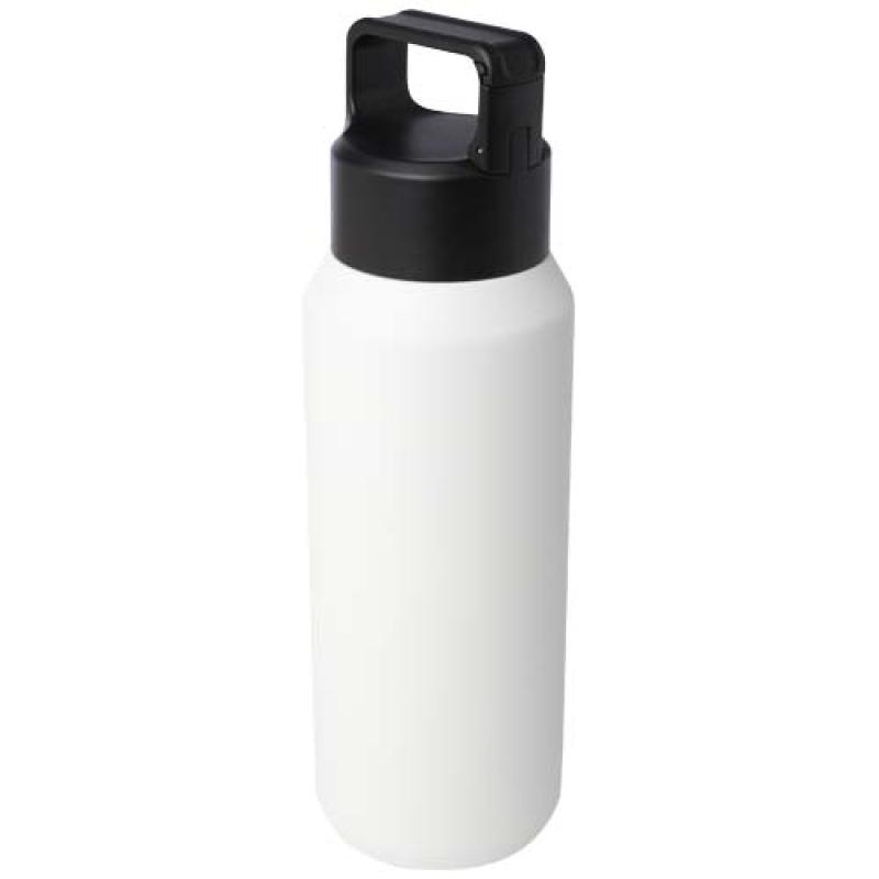 Botella de 600 ml con aislamiento al vacío de cobre en acero inoxidable reciclado con certificado RCS "Astra"