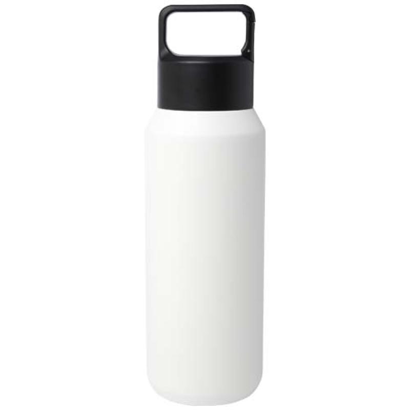 Botella de 600 ml con aislamiento al vacío de cobre en acero inoxidable reciclado con certificado RCS "Astra"