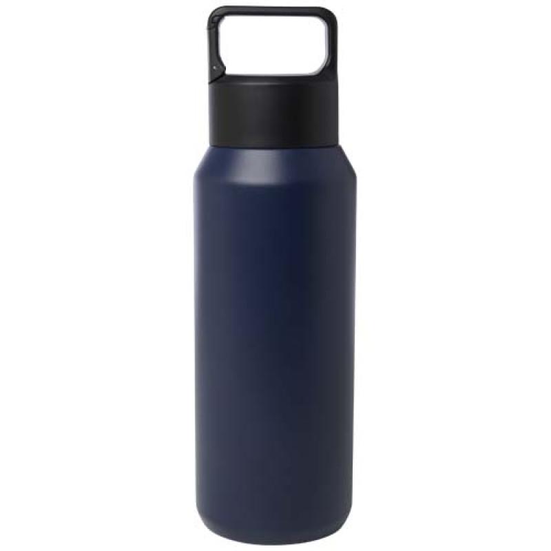 Botella de 600 ml con aislamiento al vacío de cobre en acero inoxidable reciclado con certificado RCS "Astra"
