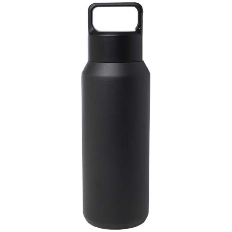 Botella de 600 ml con aislamiento al vacío de cobre en acero inoxidable reciclado con certificado RCS "Astra"