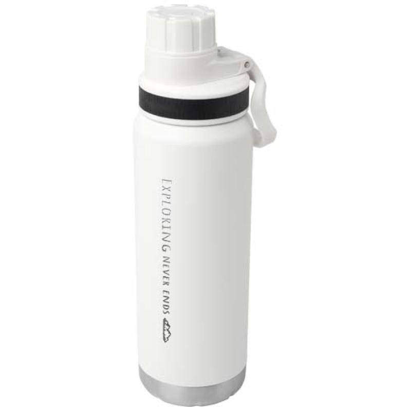 Botella de 700 ml con aislamiento de cobre en acero inoxidable reciclado con certificado RCS "Fortis"