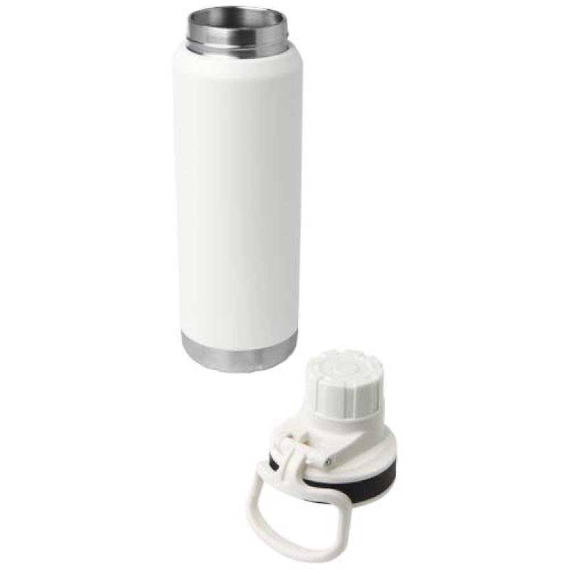 Botella de 700 ml con aislamiento de cobre en acero inoxidable reciclado con certificado RCS "Fortis"