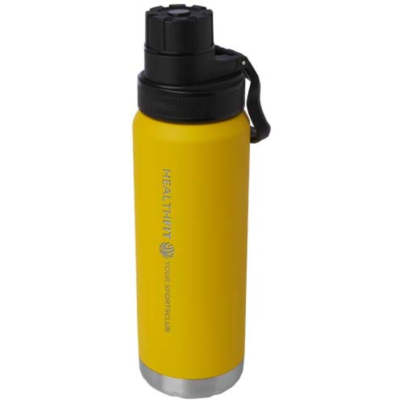 Botella de 700 ml con aislamiento de cobre en acero inoxidable reciclado con certificado RCS "Fortis"