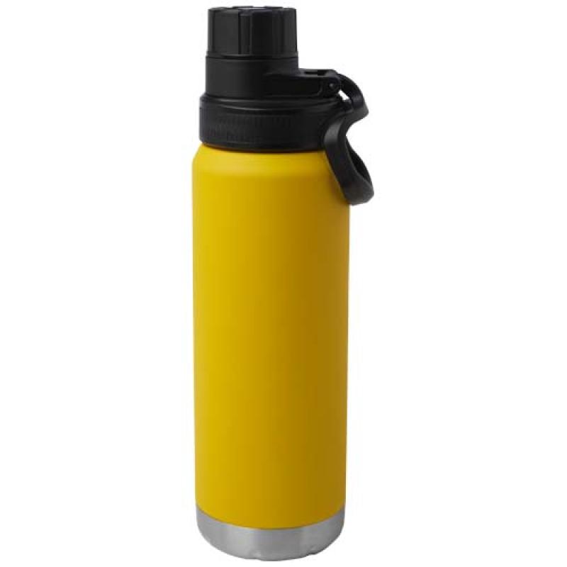 Botella de 700 ml con aislamiento de cobre en acero inoxidable reciclado con certificado RCS "Fortis"
