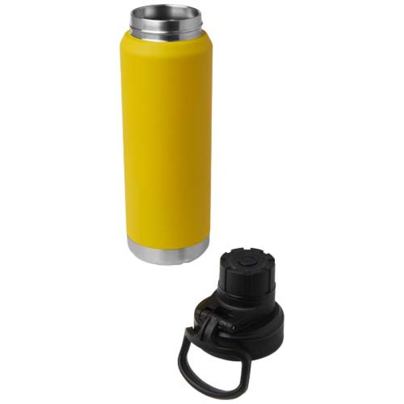 Botella de 700 ml con aislamiento de cobre en acero inoxidable reciclado con certificado RCS "Fortis"
