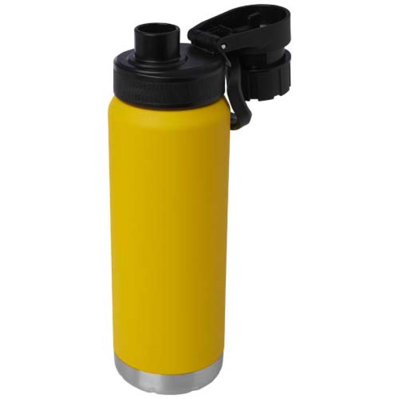 Botella de 700 ml con aislamiento de cobre en acero inoxidable reciclado con certificado RCS "Fortis"