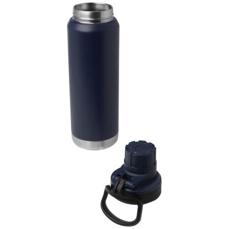 Botella de 700 ml con aislamiento de cobre en acero inoxidable reciclado con certificado RCS "Fortis"