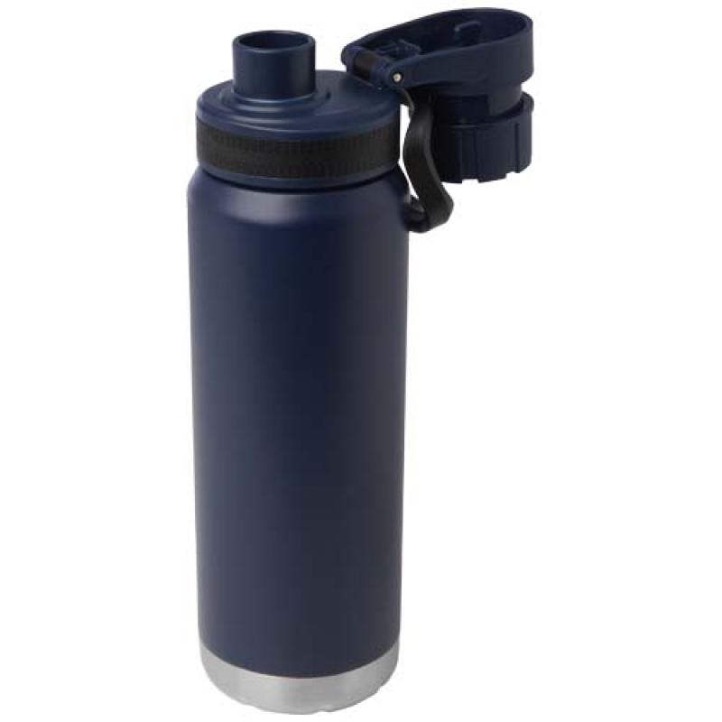 Botella de 700 ml con aislamiento de cobre en acero inoxidable reciclado con certificado RCS "Fortis"