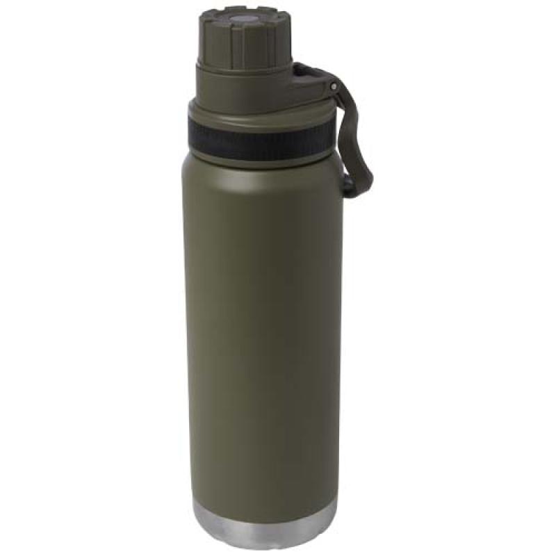 Botella de 700 ml con aislamiento de cobre en acero inoxidable reciclado con certificado RCS "Fortis"