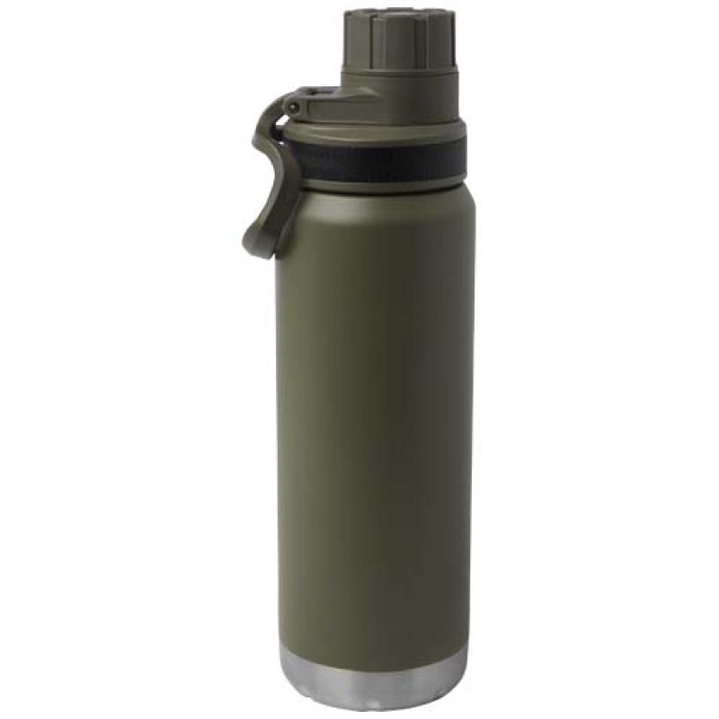 Botella de 700 ml con aislamiento de cobre en acero inoxidable reciclado con certificado RCS "Fortis"