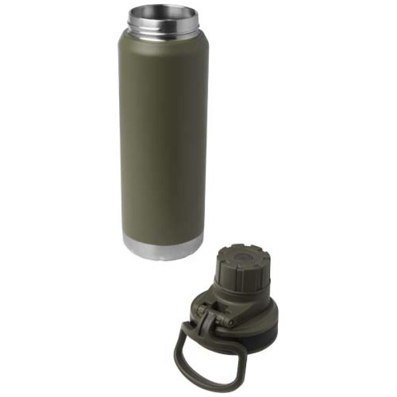 Botella de 700 ml con aislamiento de cobre en acero inoxidable reciclado con certificado RCS "Fortis"