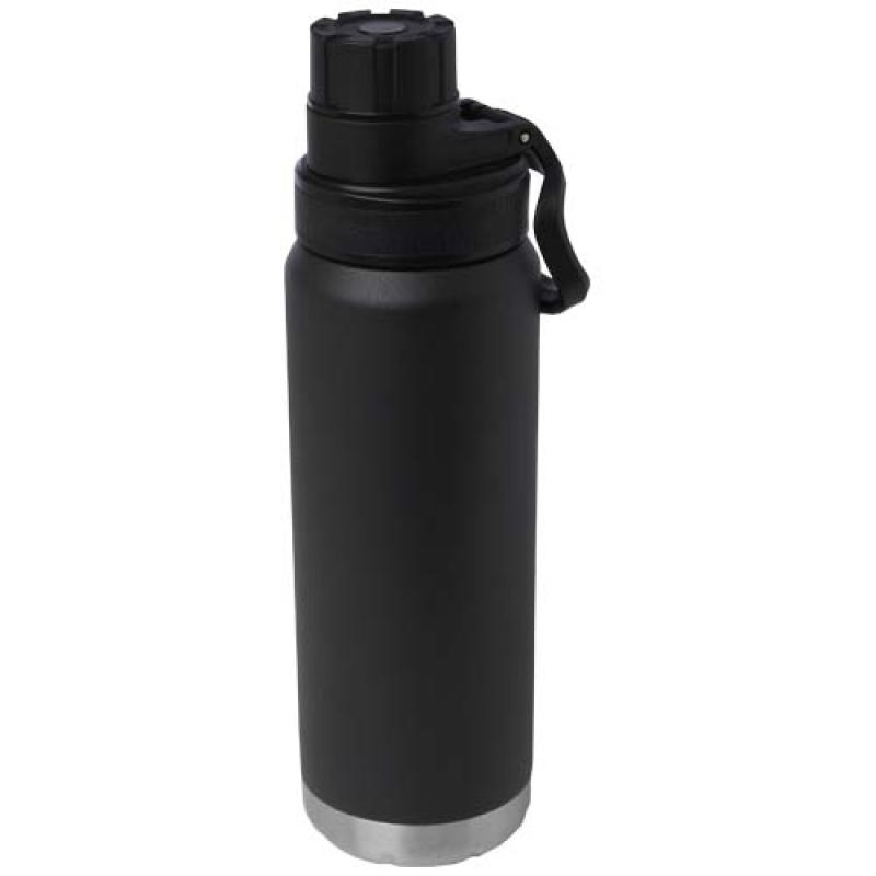 Botella de 700 ml con aislamiento de cobre en acero inoxidable reciclado con certificado RCS "Fortis"