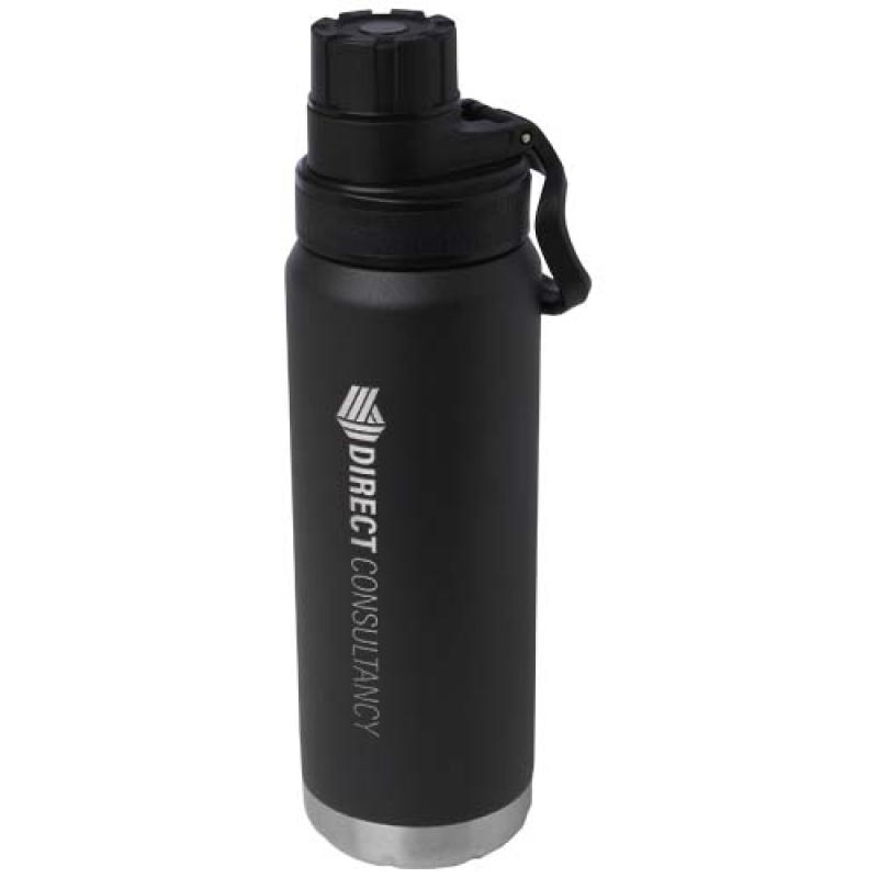 Botella de 700 ml con aislamiento de cobre en acero inoxidable reciclado con certificado RCS "Fortis"