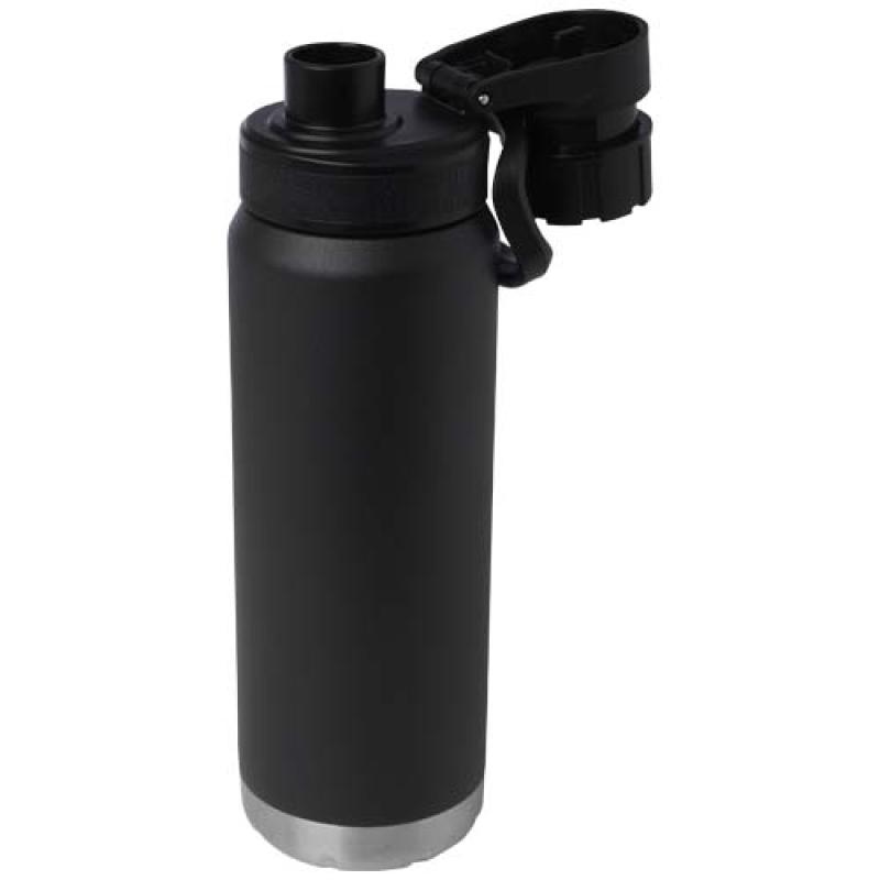 Botella de 700 ml con aislamiento de cobre en acero inoxidable reciclado con certificado RCS "Fortis"