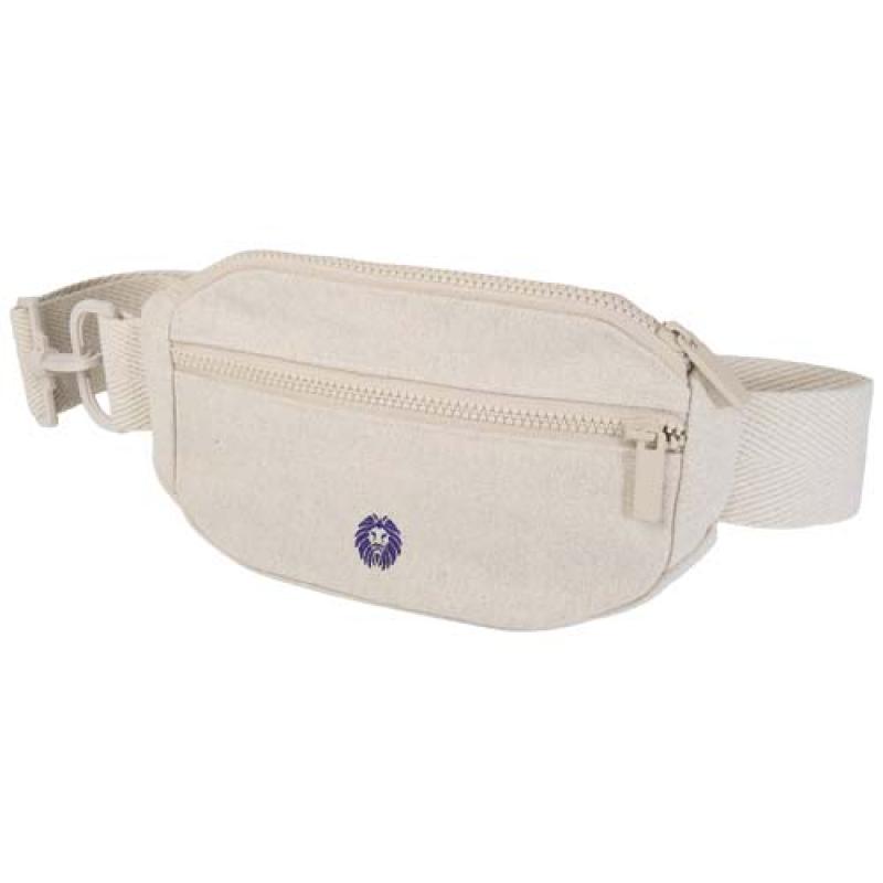 Bolso cruzado de material reciclado Aware™ de 500 g/m² "Crescent"