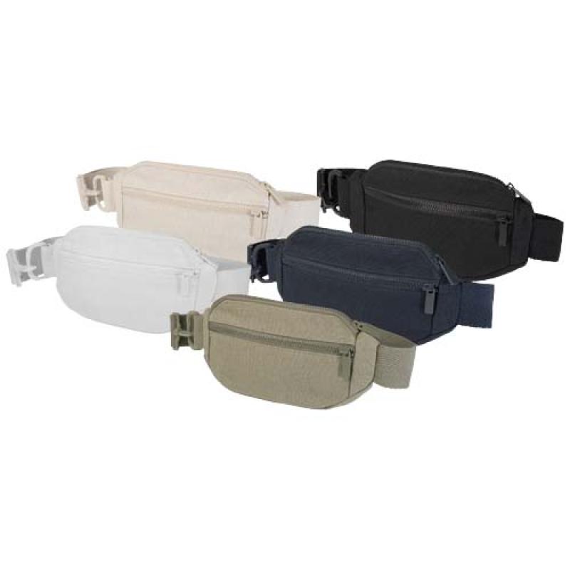Bolso cruzado de material reciclado Aware™ de 500 g/m² "Crescent"