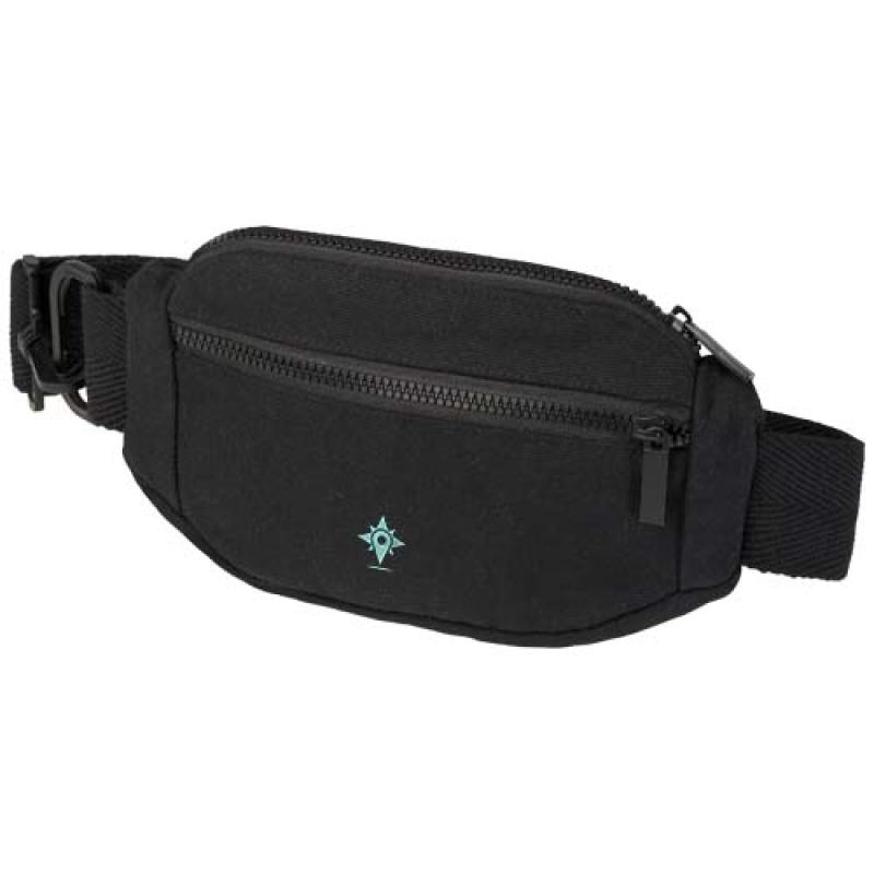Bolso cruzado de material reciclado Aware™ de 500 g/m² "Crescent"