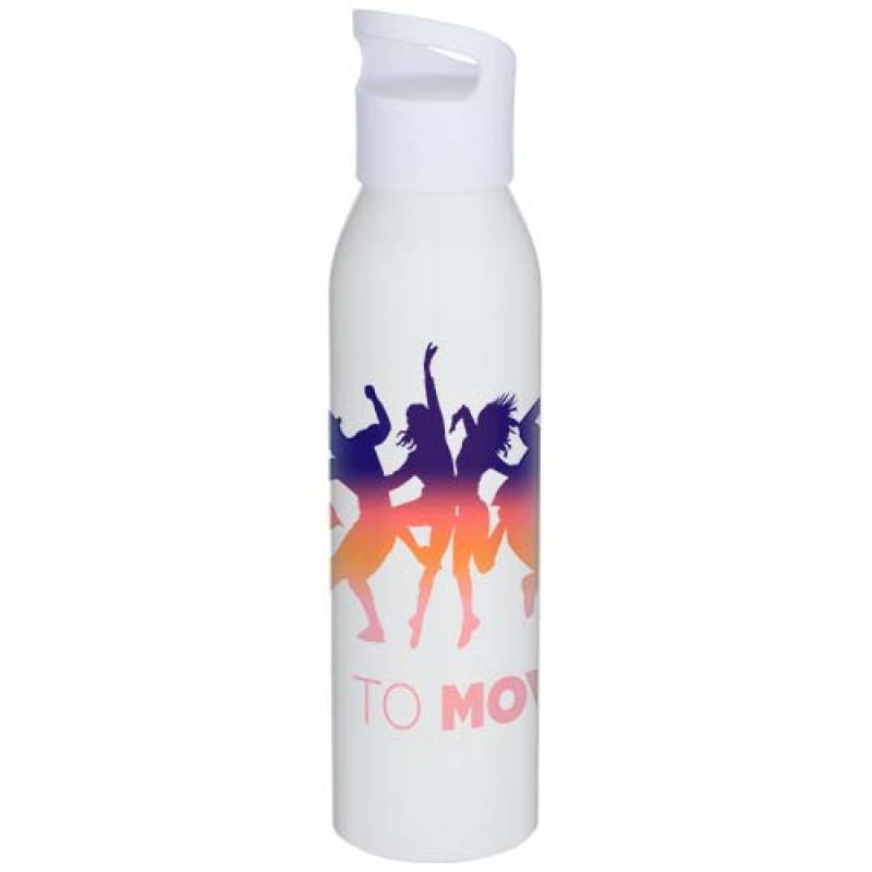 Botella de 650 ml de acero inoxidable reciclado con certificado RCS de una sola pared "Sky"