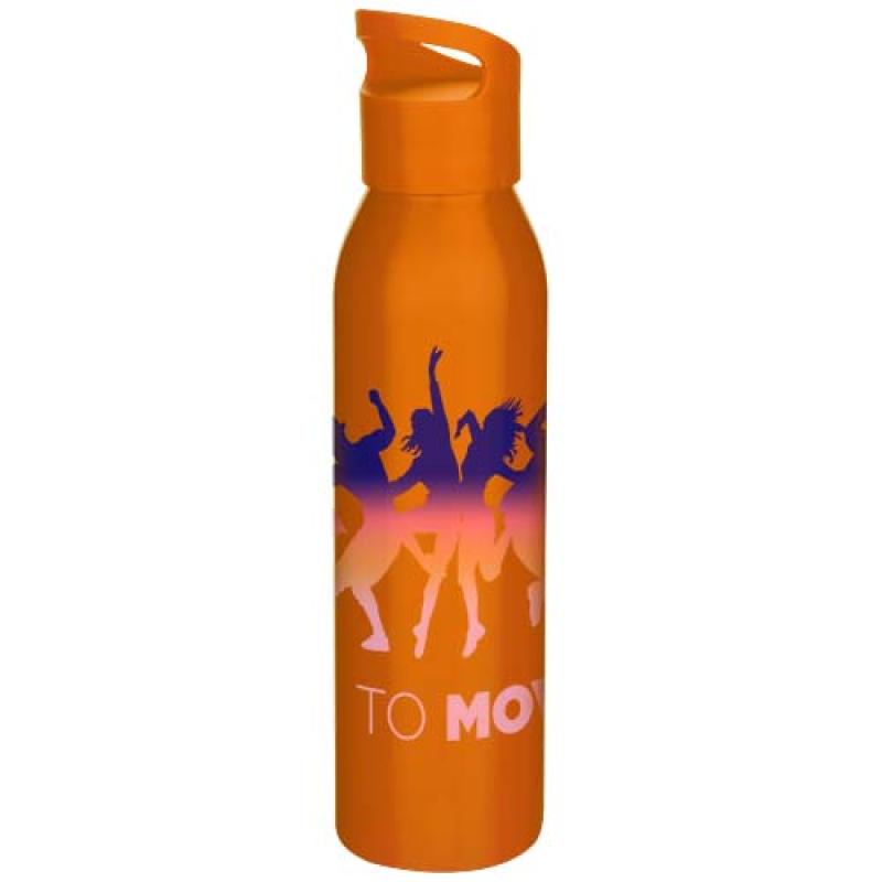 Botella de 650 ml de acero inoxidable reciclado con certificado RCS de una sola pared "Sky"