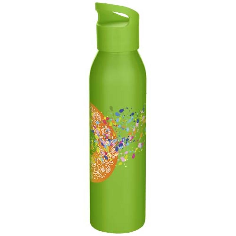 Botella de 650 ml de acero inoxidable reciclado con certificado RCS de una sola pared "Sky"
