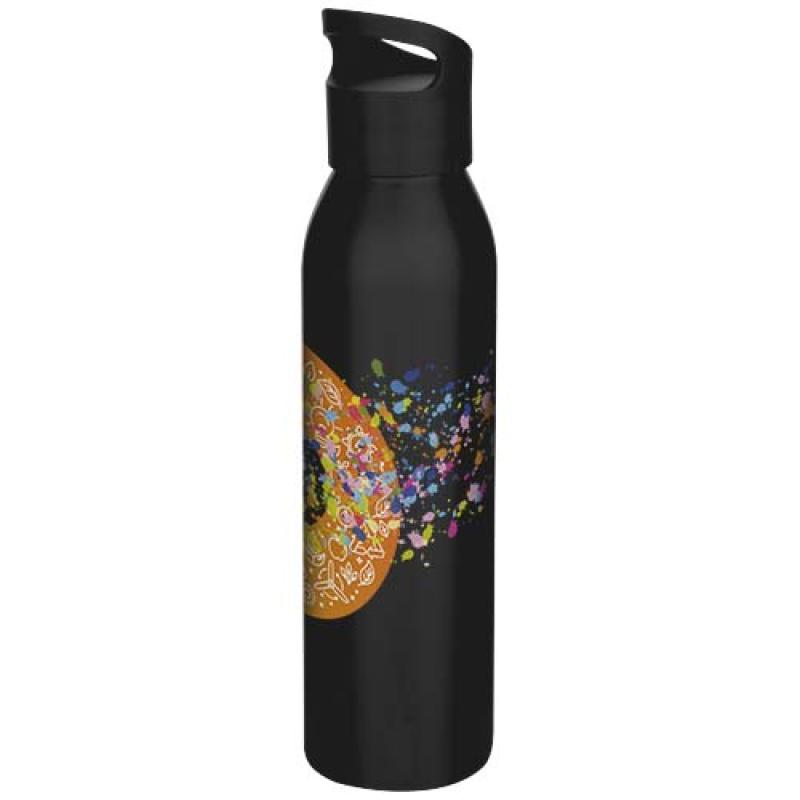 Botella de 650 ml de acero inoxidable reciclado con certificado RCS de una sola pared "Sky"