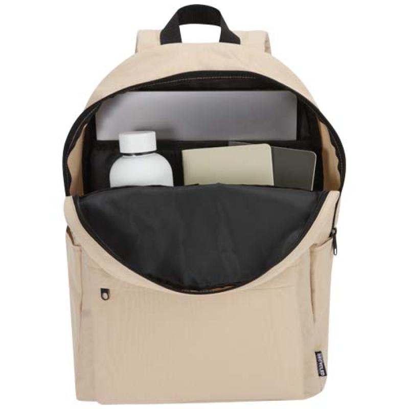 Mochila para portátil urbana de 14" y 16 L de material reciclado con certificado GRS "Byron"