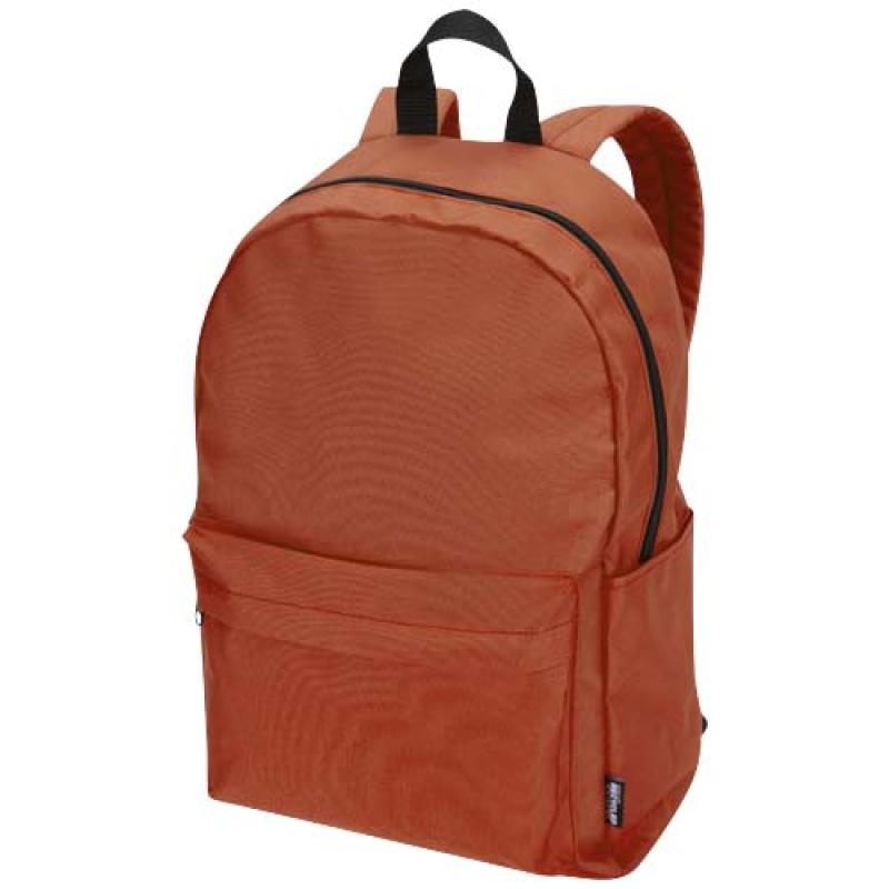 Mochila para portátil urbana de 14" y 16 L de material reciclado con certificado GRS "Byron"