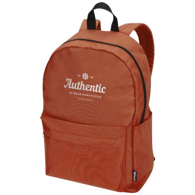 Mochila para portátil urbana de 14" y 16 L de material reciclado con certificado GRS "Byron"