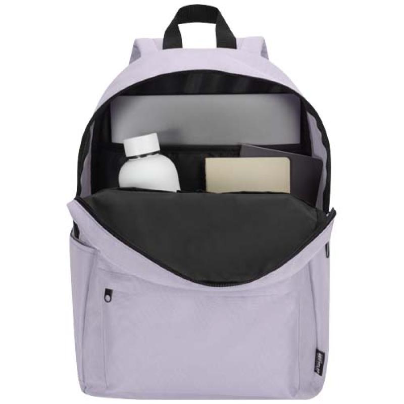 Mochila para portátil urbana de 14" y 16 L de material reciclado con certificado GRS "Byron"