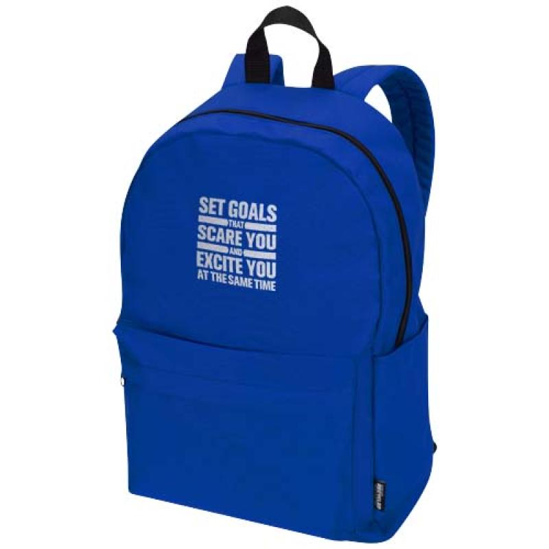 Mochila para portátil urbana de 14" y 16 L de material reciclado con certificado GRS "Byron"