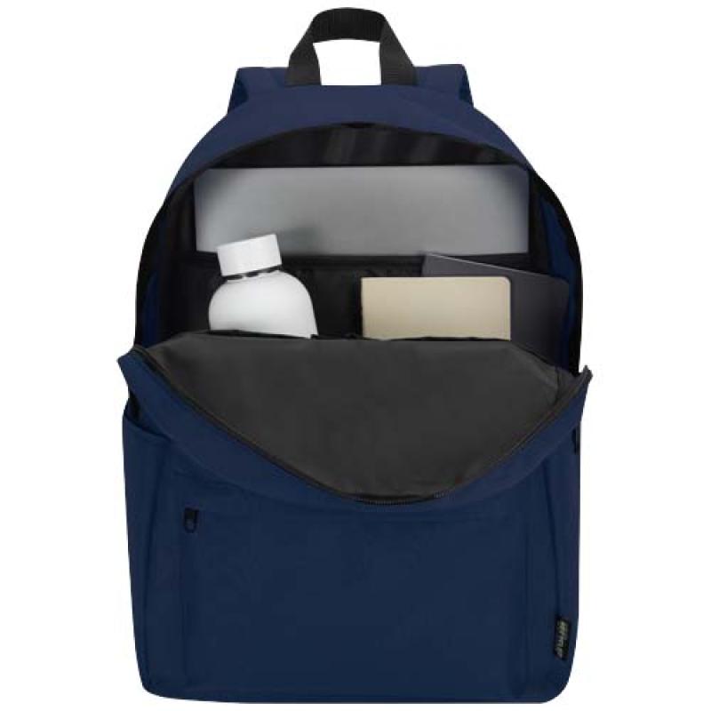 Mochila para portátil urbana de 14" y 16 L de material reciclado con certificado GRS "Byron"