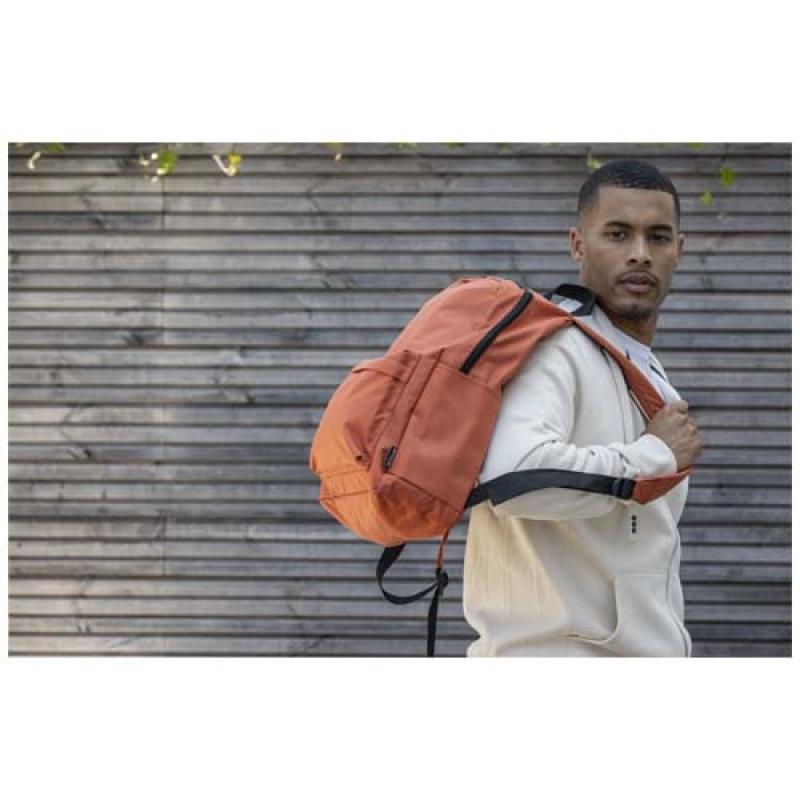 Mochila para portátil urbana de 14" y 16 L de material reciclado con certificado GRS "Byron"