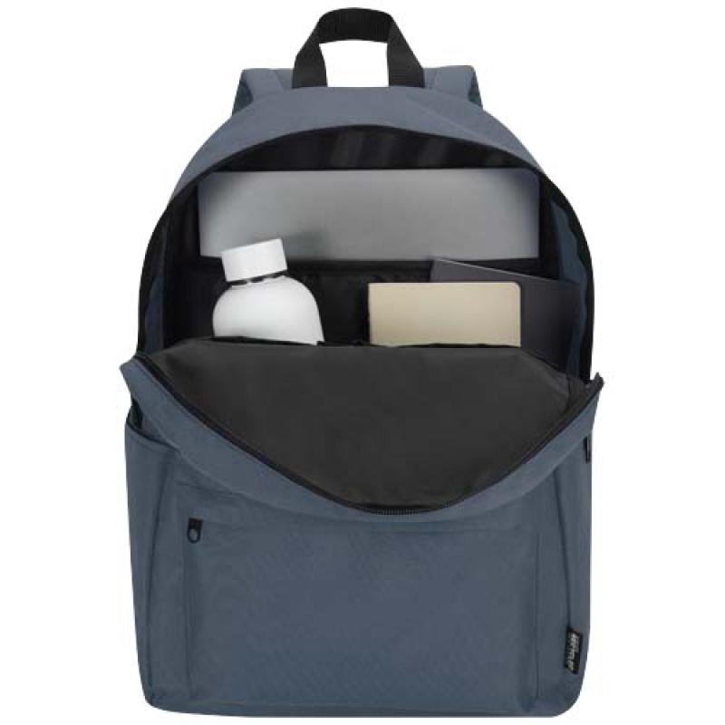 Mochila para portátil urbana de 14" y 16 L de material reciclado con certificado GRS "Byron"