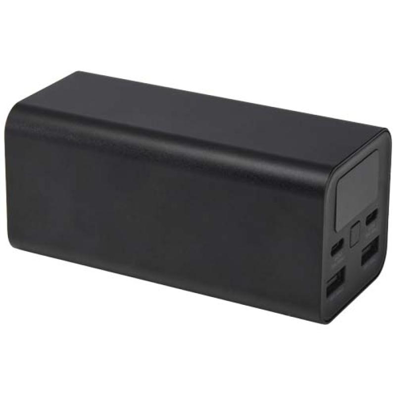 Batería externa para portátil de aluminio reciclado de 20 000 mAh y 70 W "Acamar"