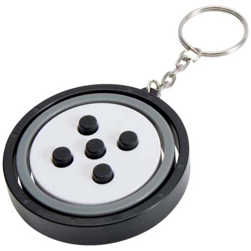 Llavero con giroscopio de plástico reciclado "Spinx"