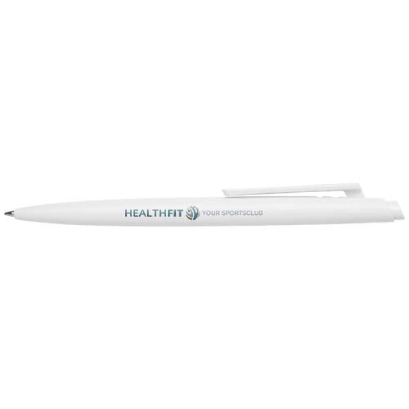 Bolígrafo de material reciclado con certificado RCS (tinta azul) "Ipe"
