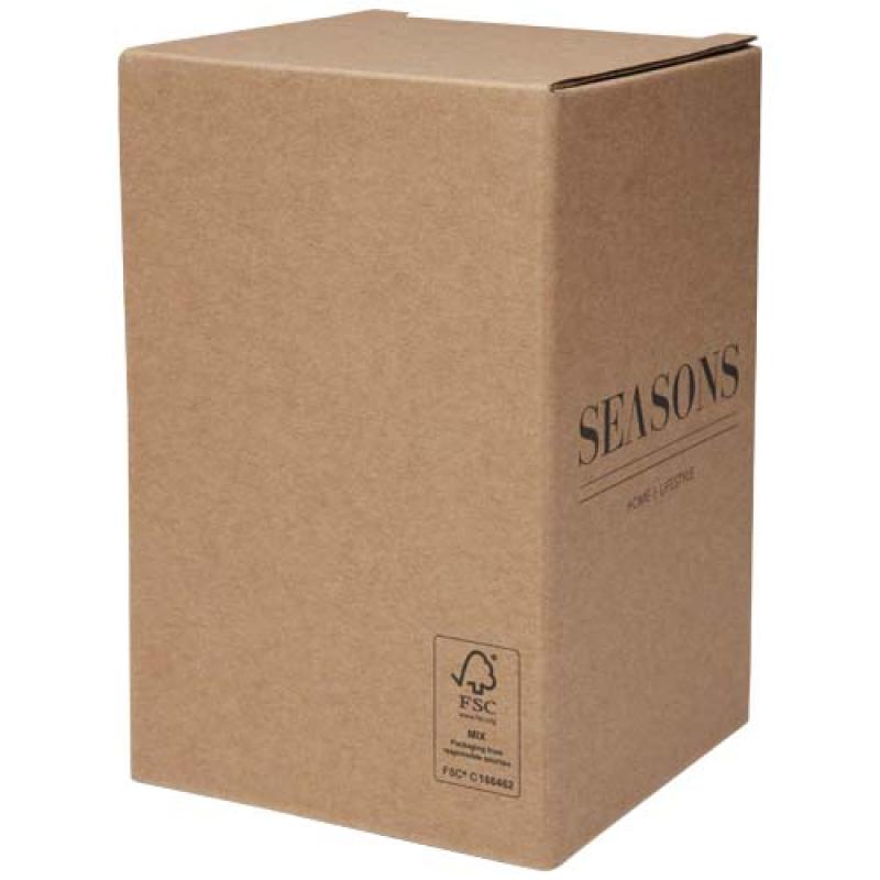 Fiambrera de 480 ml de acero inoxidable reciclado de doble pared "Supo"