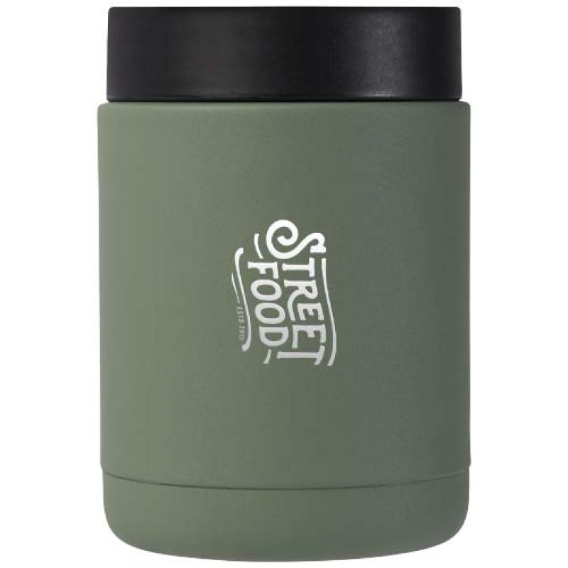 Fiambrera de 500 ml de acero inoxidable reciclado con aislamiento "Doveron"